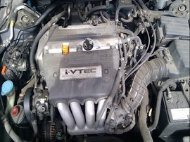 2005 HONDA ACCORD, GRAY, EX, 2.4L, VTEC, AT,  A25102